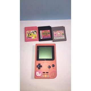 Nintendo Gameboy Pocket: Hello Kitty Design (1)