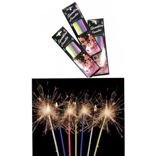 sparkling candle 18 sticks birthday candle for decoration cake partyneeds alehuangshop