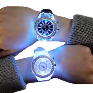 [Maii] Luminous Light-Up Korean Glow in Dark LED Relo Watch GE22