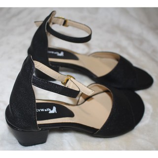 Camber ANKLE STRAP BLOCK HEELS 2 INCHES {NARROW FEET ONLY}