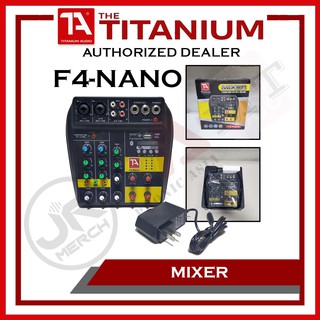 Titanium Audio (F4-Nano) Mixer 4 Channel Mixing Console