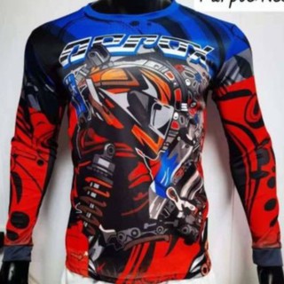 Long-sleeve motor jersey Men's Racing Bike Ride Motorcycle T-shirt