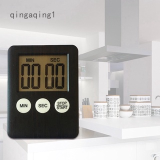 Qingaqing1 Kitchen Electronic Timer Lcd Digital Display Timer Stopwatch Cooking Timer Countdown Alarm Clock