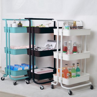 dailyhome Kitchen Utility Cart Salon Storage Rack (1)