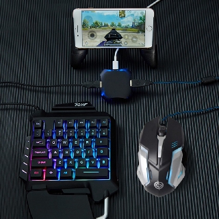 PUBG Mobile Gamepad Controller Gaming Keyboard and Mouse Converter Set Bluetooth Adapter
