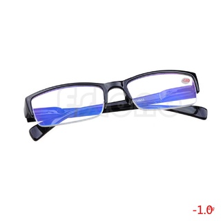 dig Black Frames Semi-rimless Myopia Glasses Eyeglass -1 -1.5 -2 -2.5 -3 -3.5 -4