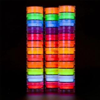 12pcs Neon Phosphor Powder set 12 Colors Dust Luminous Pigment Fluorescent Powder (6)