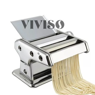 Stainless Steel ordinary 2 Blades Pasta Making Machine Manual Noodle Maker Hand Operated Spaghetti