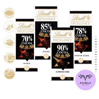 good Lindt Excellence Premium Dark Chocolate Series Keto Approved