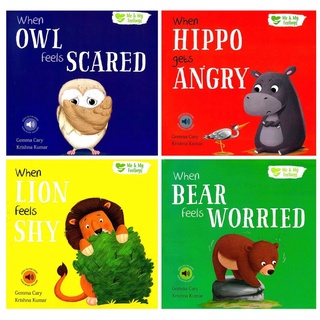 ME & MY FEELINGS STORY BOOK (OWL, LION, BEAR & HIPPO) PAPERBACK