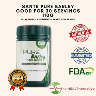 beverages✕100% Original Sante pure barley canister with halal logo