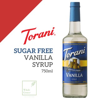 TORANI SUGAR FREE VANILLA Syrup
