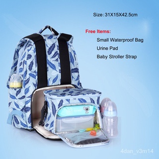 Insular Baby Diaper Bag Backpack for Stroller Large Capacity Nappy Maternity Bag cVQU