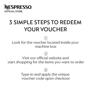 Nespresso® Inissia Coffee Maker Black with Complimentary Welcome Coffee Set (7)