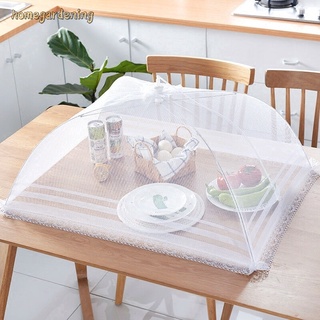 Collapsible White Pop Up Food Cover Portable Fly Cover for Indoor Outdoor BBQ