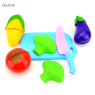 OA 1 Set Simulation Fruit Desperately Cut Fruits Toys for Children Kitchen Play Sets