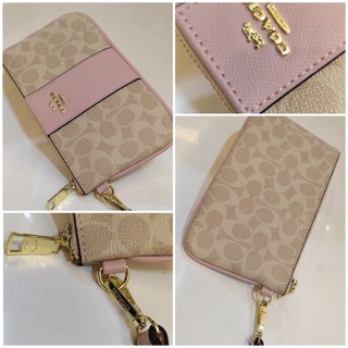 【Fast shipping】 High quality #3093 Coach Wristlet pouch wallet