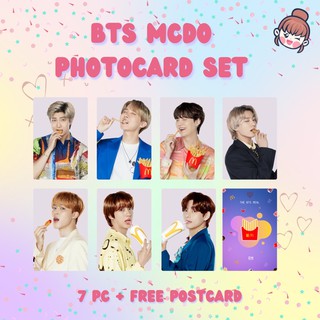 BTS MCDO Photocards Set