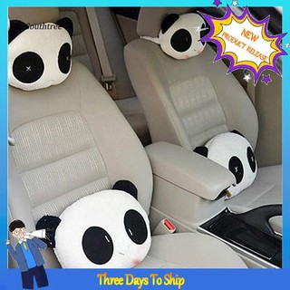 【BIG SALE】Lovely Creative Panda Auto Car Neck Rest Cushion Headrest Pillow Mat