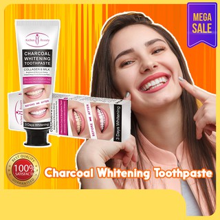 Aichun Beauty Charcoal Whitening Toothpaste, Toothpaste, Toothpaste Whitening Teeth, Whitening Teeth