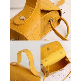 BRO P912# Korean Fashion Stone pattern handbag Women bag sling handbags Korean Sling Bag (7)