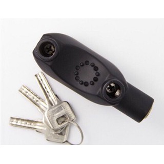 Anti Theft Security Alarm Lock with Keys Original padlock with alarm/siren for extra security (9)