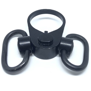Tactical Strap Buckle Metal Strap Ring Strap Buckle Backrest Fixing Ring Buckle Qd Sling Adapter End Plate- Right Hand/