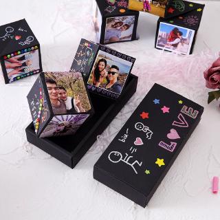 DIY Photos Surprise Explosion Box Gift Creative Manual Album Anniversary Birthday Personalized Gifts (1)