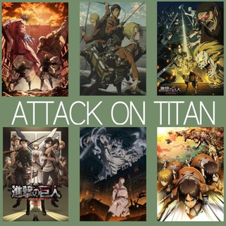 Anime Posters Attack on Titan A4