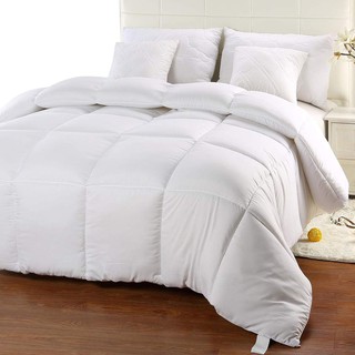 Plain White Duvet Filler Comforter
