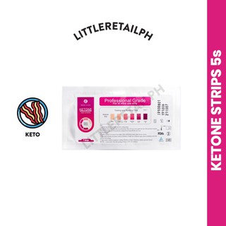 Ketone Test Strip (5 Strips) Ketosis for Atkins, Keto, and Low Carb Diet