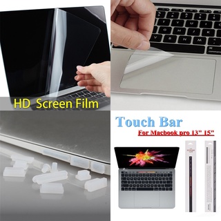 Screen protector✺❐Clear Trackpad film/Touch Bar Film/HD Screen film/Colorful Protective Dust Plug fo