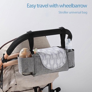HOT Baby Stroller Organizer Bottle Cup Holder Small Diaper Bags Maternity Nappy Bag Pouch