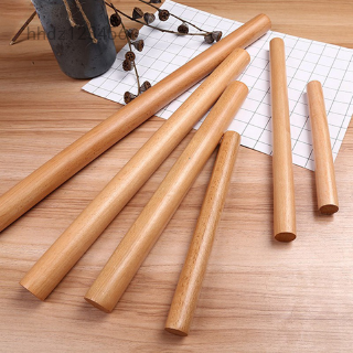 Available Wooden Rolling Pin Beech Wooden Rolling Pin Pressing Noodle Baking Kitchen Tools Environmental Rolling Pin