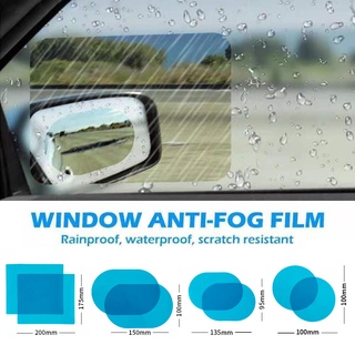 side mirror anti fog mirror film ★2PCS car rearview mirror window protective film interior anti-fog