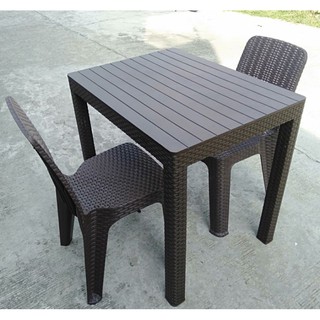 JOLLY RATTAN DINING SET FOR 2 ( FREE DELIVERY within METRO MANILA) (1)