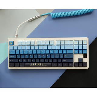 Moonrise 123 Keys PBT Dye-Subbed XDA Profile Keycaps Set for Mechanical Keyboards