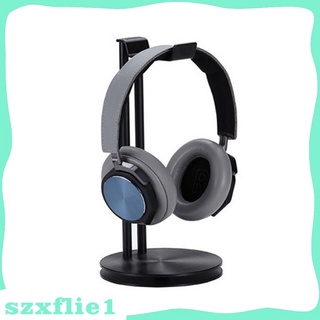 [Hot Sale] Headphone Stand Headset Holder New Earphone Stand with Aluminum Supporting Bar Flexible Headrest ABS Solid Base for All Headphones Size