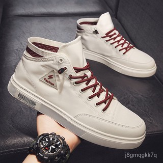 Summer Breathable Cloth Shoes Men's Shoes2021New Fashionable Canvas Shoes Men's High-Top Shoes Men's