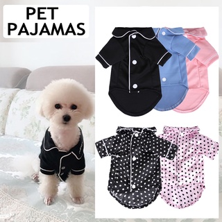 Pet pajamas dog home teacup dog small dog than bear knitted summer dress