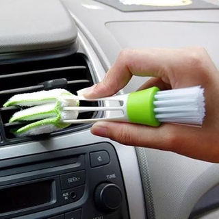 1X Car Air Conditioner Vent Brush Microfibre Car Grille Cleaner Auto Detailing Blinds Duster Brush