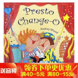 ✳Presto Change-O English Picture Book English Picture Book Early Childhood Enlightenment Picture Boo
