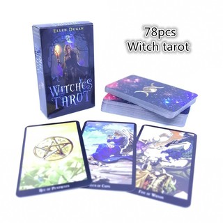 Shadow/Witch/Wild/Rider Tarot English Version Mysterious Family Party Cards F29 (4)