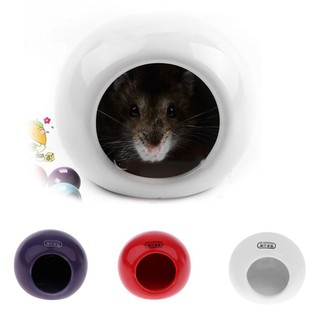 Adorable Shape Hamster/Small Animal Hideout Hamster Sleep Bed House Critter Bath