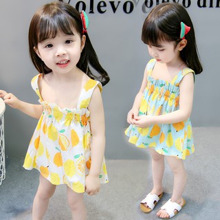 Baby Girls Children Dress Fashion Summer Clothes Kids Romper