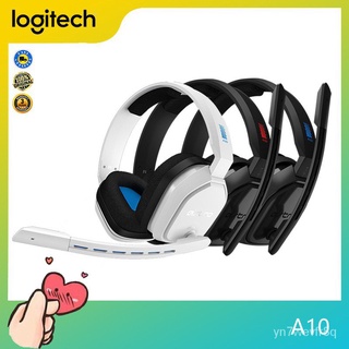 【Spot Goods】Logitech Astro A10 3.5mm Wired Headset 7.1 Virtual Gaming Headset with Foldable Silent M