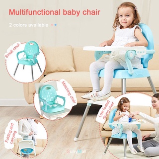 Baby Adjustable High Chair and Convertible Table Seat Booster Toddler 6-36 Months of Ageneeds