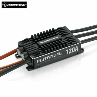 Hobbywing Platinum 120A V4 Bruhless ESC 3~6S for 500/550/600 RC Helicopter