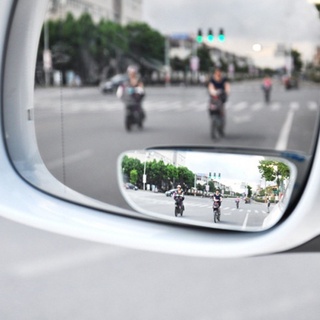 【Ready Stock】⊕✆●2pcs Car Convex Mirror Wide Angle Blind Spot Mirror Parking Auto Motorcycle Rear Vie