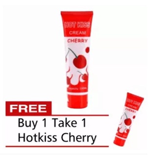 ✠❏HotKiss Cherry Cream Non-toxic Lubricant 100ml Buy 1 Take 1